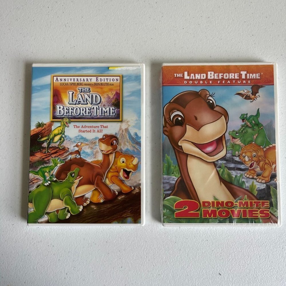 Bundle of 2 Land Before Time DVDs New Original Seal
